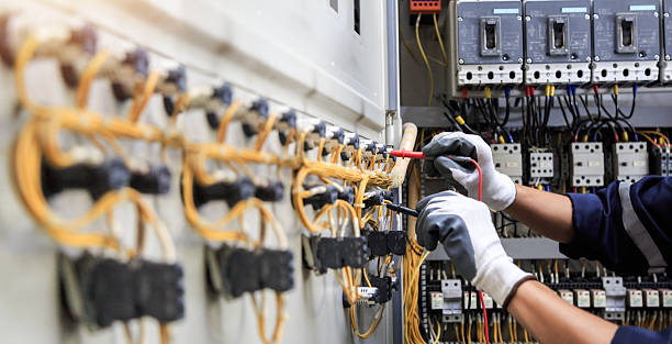 Professional Electrician technician working in New Boston, TX